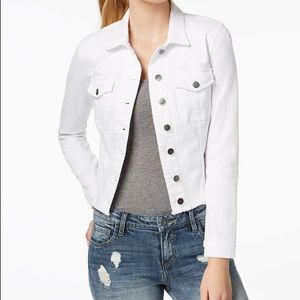 Kut from the Kloth Kara Frayed Denim Jacket